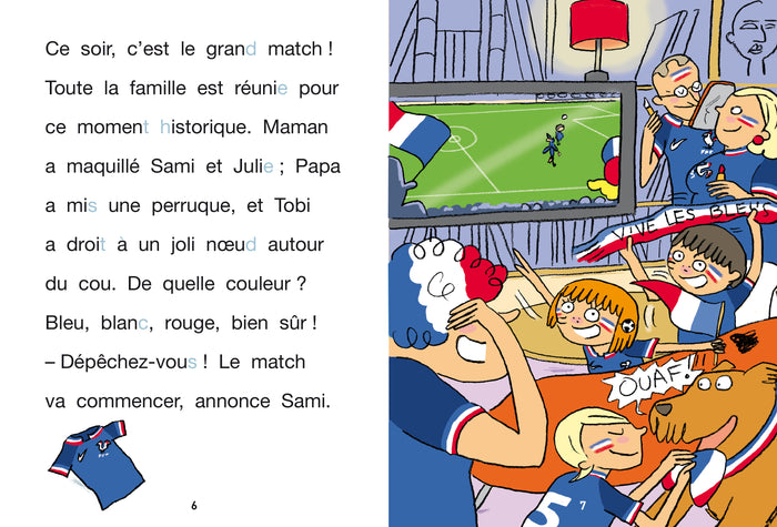 Sami et Julie CP Niveau 3 Fous de foot !