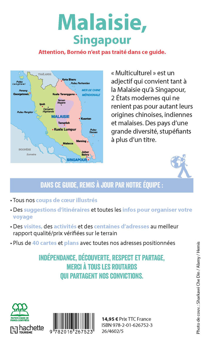 Guide du Routard Malaisie, Singapour 2019/20