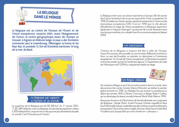 A la découverte de la Belgique