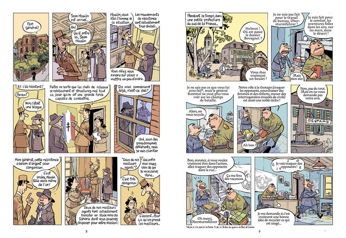 La drôle de guerre de Papi et Lucien - Tome 4 Opération : Résistance !