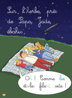La nuit des étoiles, niveau 2 - J'apprends à lire Montessori