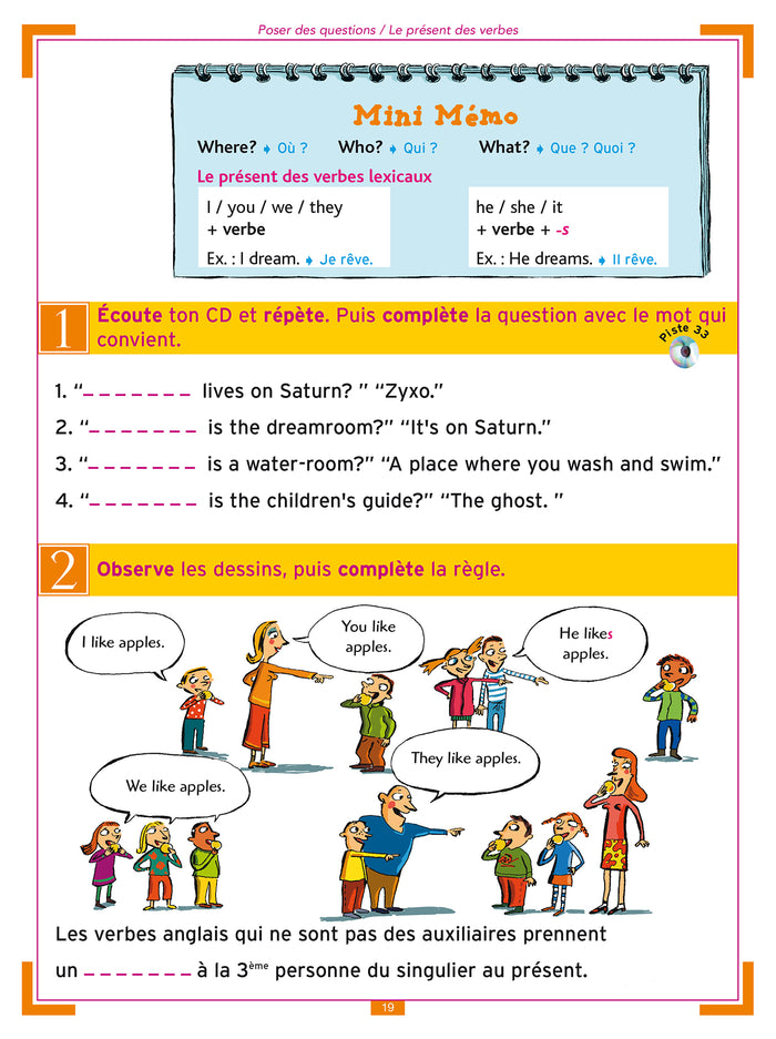 J'apprends l'anglais avec Tommy et Julie - CM1 et CM2