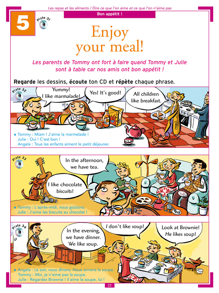 J'apprends l'anglais avec Tommy et Julie dès 7 ans