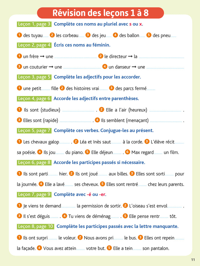 Le BLED Effaçable Orthographe CM1