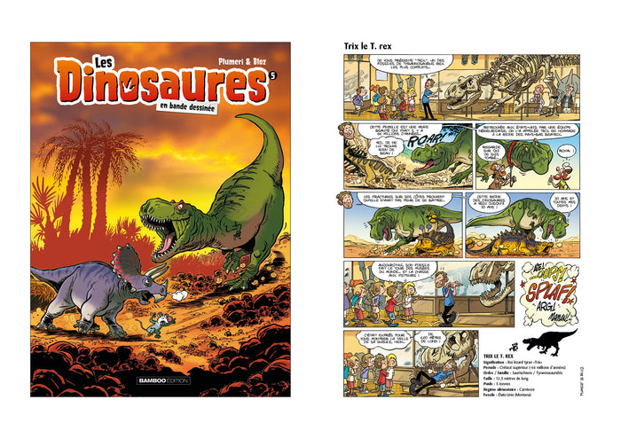 Les dinosaures en BD - tome 05