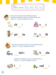 Je lis mes premiers mots avec Sami et Julie