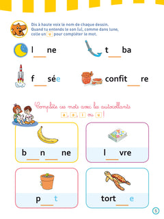 Je lis mes premiers mots avec Sami et Julie