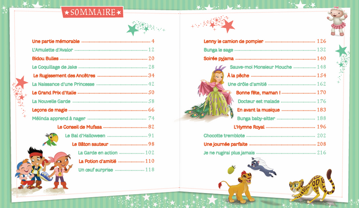 DISNEY JUNIOR - 30 Histoires pour le soir - Pour les Petits Héros