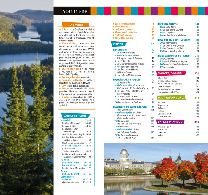 Guide Evasion Québec