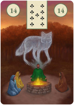 Coffret L'Oracle Païen Lenormand