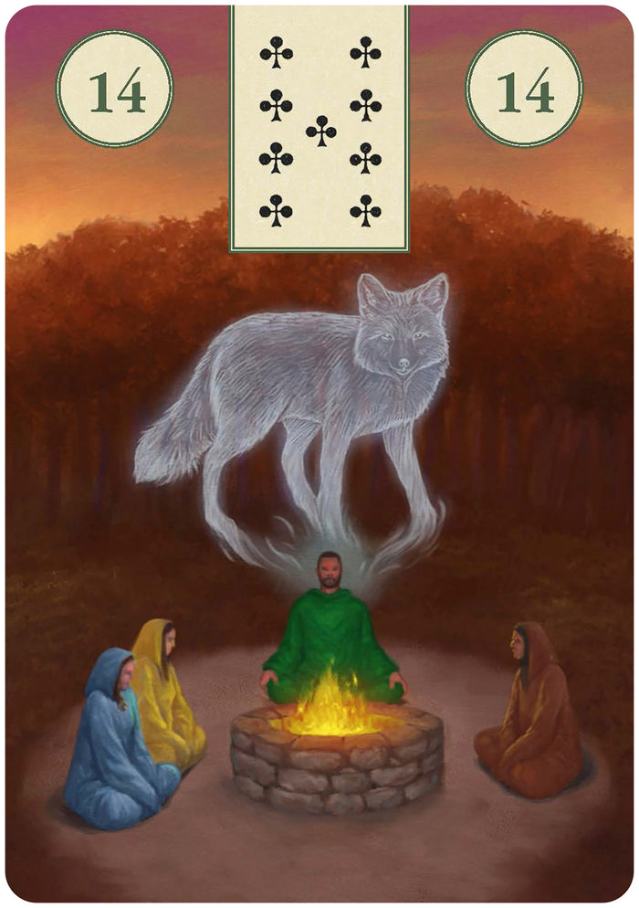 Coffret L'Oracle Païen Lenormand
