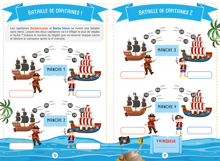 Les jeux de maths et logique des petits génies CE1
