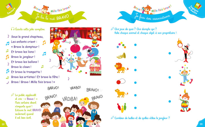 Mon grand cahier de Moyenne section