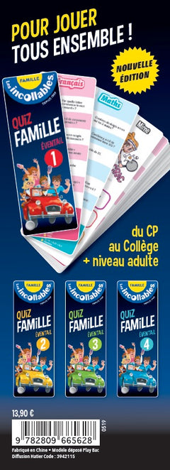 Les incollables - quiz famille