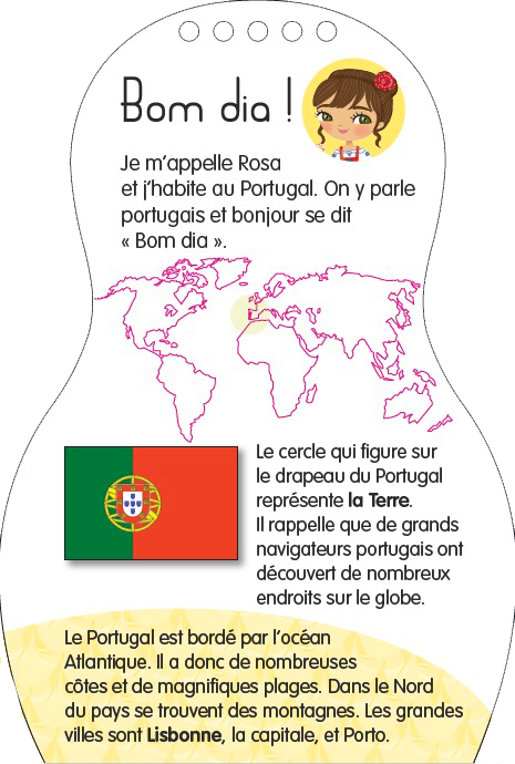 Minimiki - Carnet créatif - Rosa au Portugal