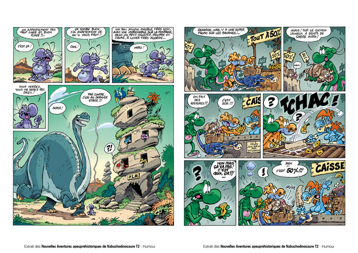 Les Nouvelles aventures de Nabuchodinosaure