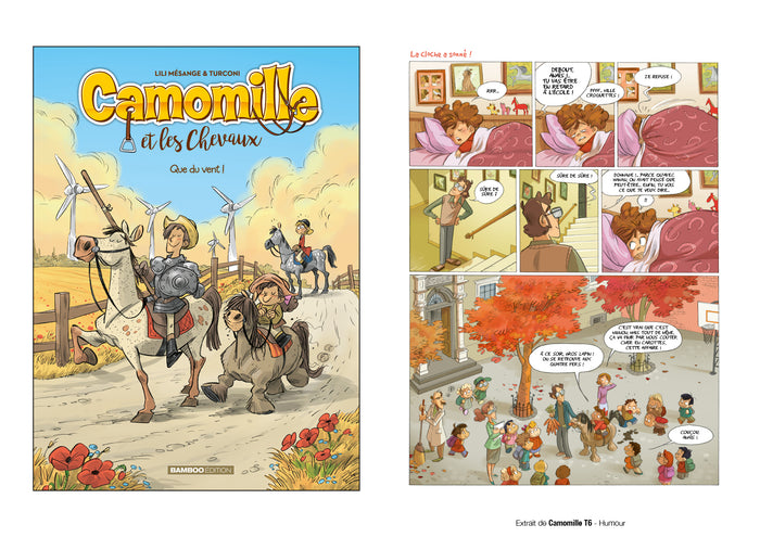 Camomille et les chevaux - Que du vent !