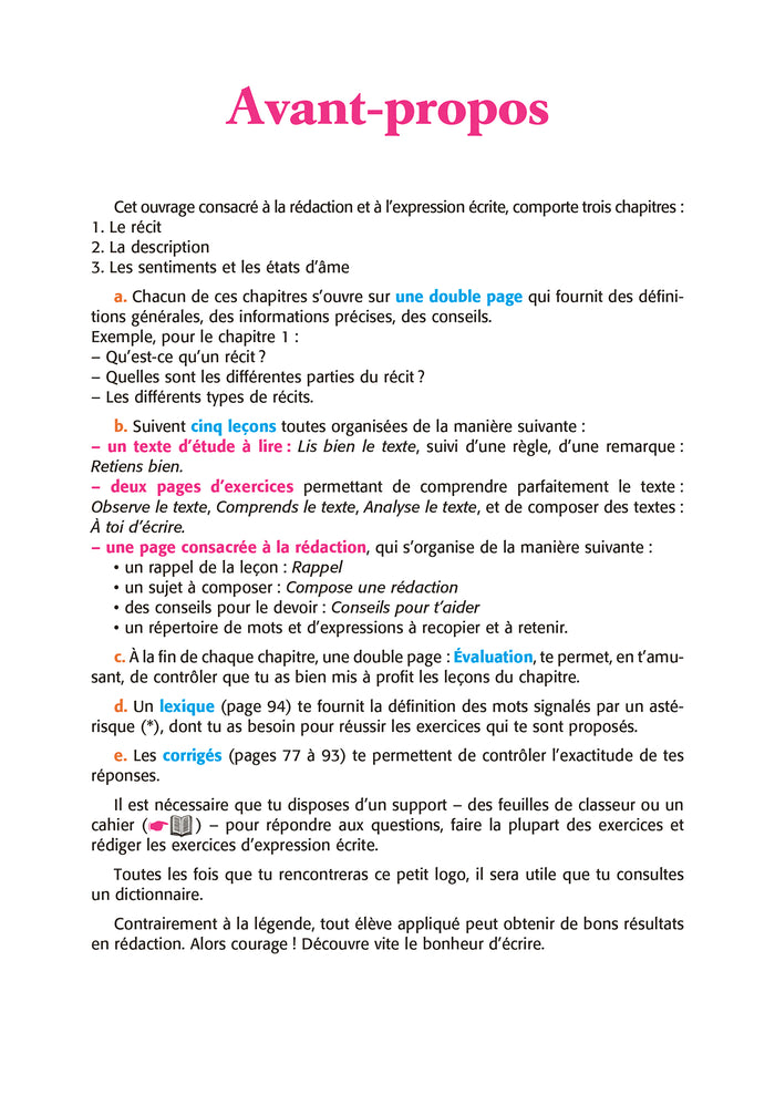 Réussir au collège - Rédaction 6e