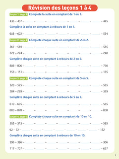 Bled effaçable Calcul CE1