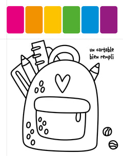 Ma première palette de peinture - À l'école
