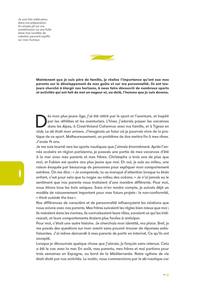 Nageur d'alerte: L'incroyable odyssée de Ben Lecomte