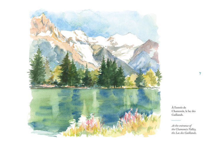 Carnet d'un peintre autour du Mont-Blanc