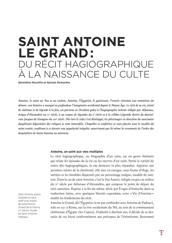 Saint-Antoine-l'Abbaye: Un millénaire d'histoire