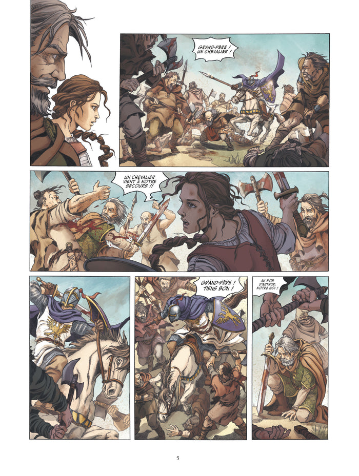 Olwen, fille d'Arthur - Tome 01