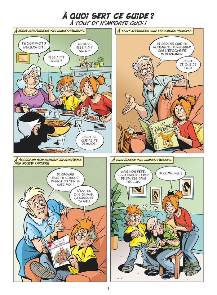 Pour bien élever tes grands-parents