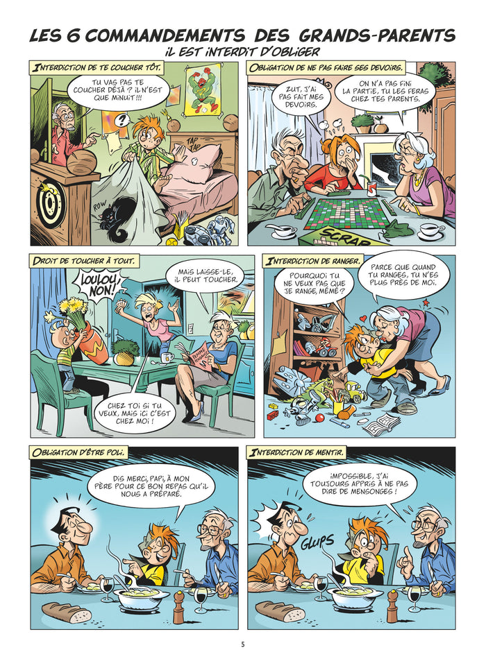 Pour bien élever tes grands-parents