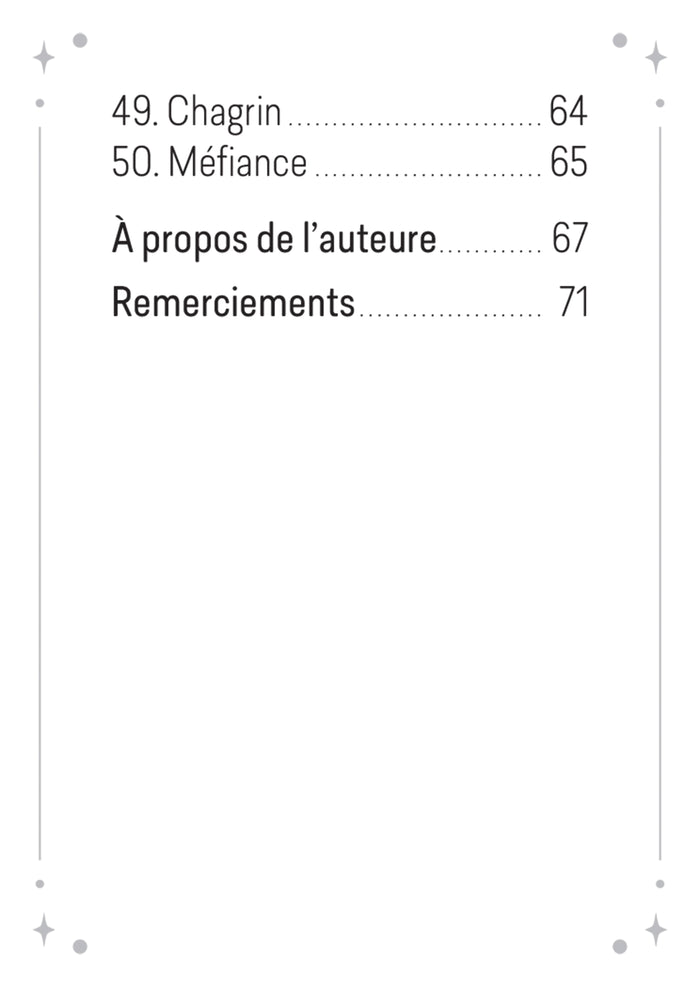 Le pocket oracle de mon intuition