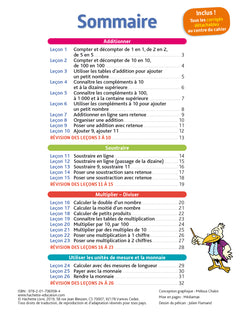Bled effaçable Calcul CE2