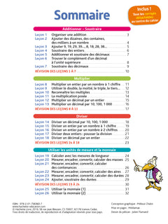 Bled effaçable Calcul CM2