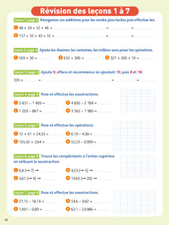 Bled effaçable Calcul CM2