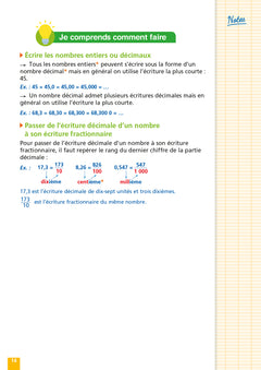 Réussir au collège - Maths 6e