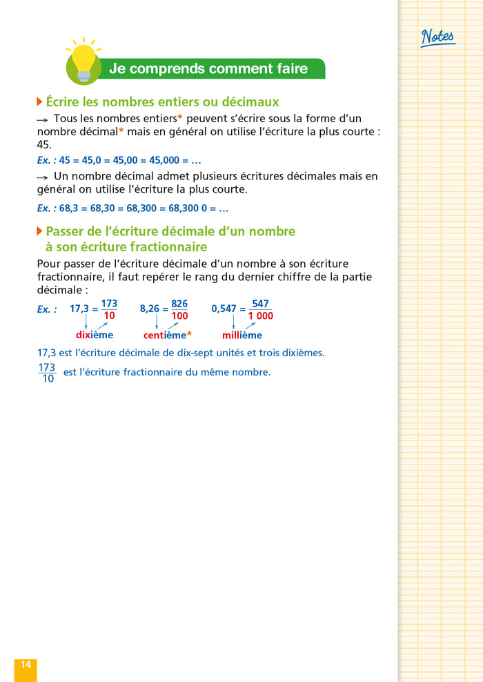 Réussir au collège - Maths 6e