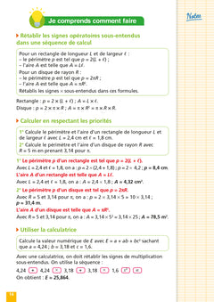 réussir au collège - maths 5e