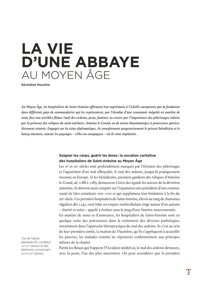 Saint-Antoine-l'Abbaye: Un millénaire d'histoire