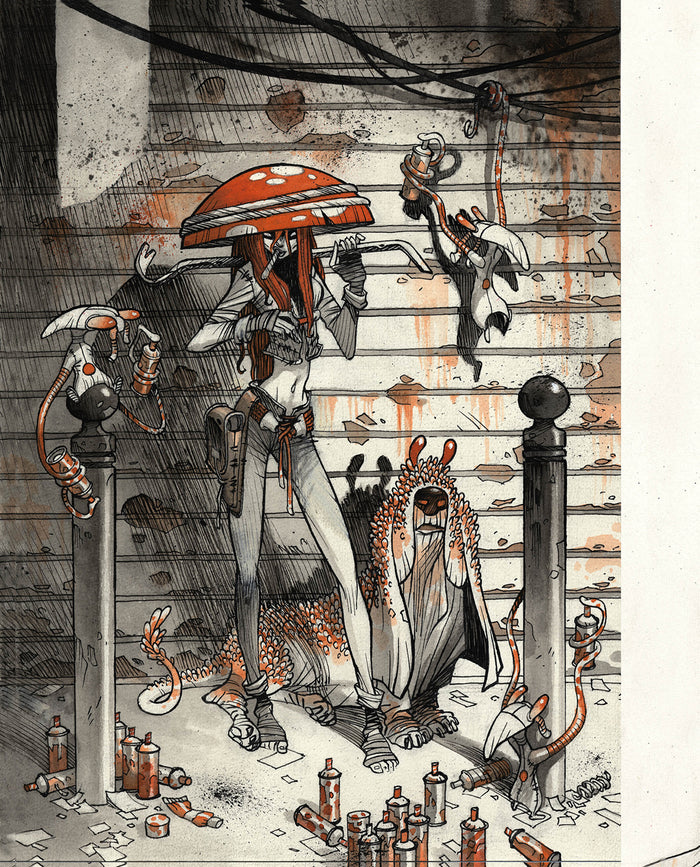 End Zone - Artbook: The Art of Cromwell