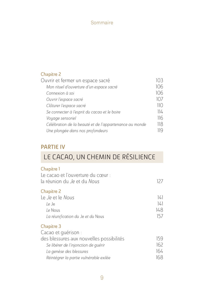 Cacao sacré - Le chemin qui mène au coeur