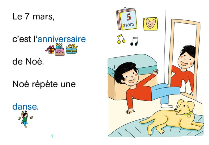 Regarde je lis ! Une histoire à lire tout seul - L'anniversaire de Noé