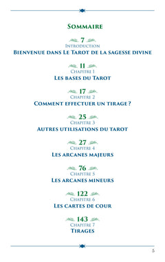 Coffret Le Tarot de la sagesse divine