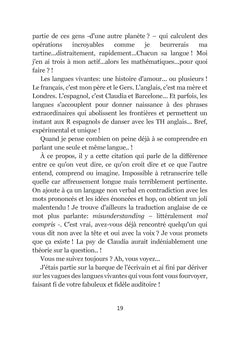 J'avais prévu autre chose...