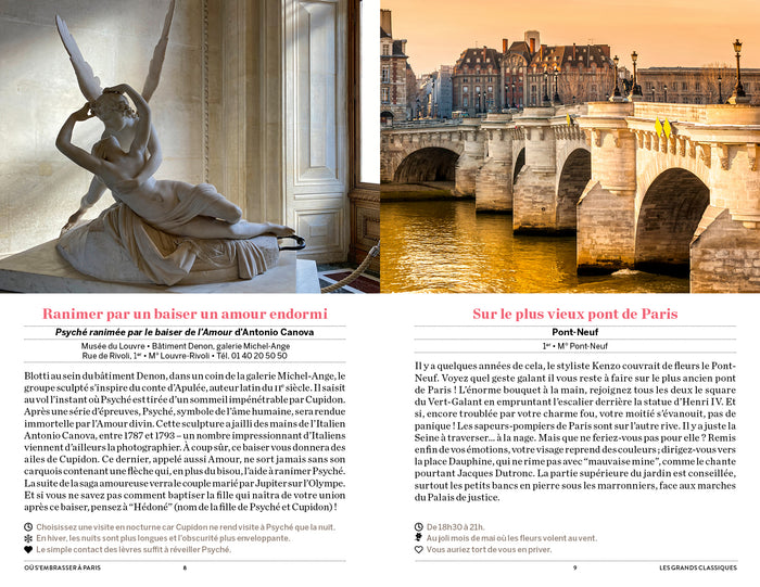 Où s'embrasser à Paris - Bancs publics, jardins secrets, salles obscures, les plus beaux écrins de vos baisers