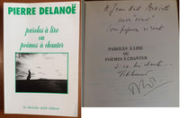 Paroles a lires, poemes a chanter