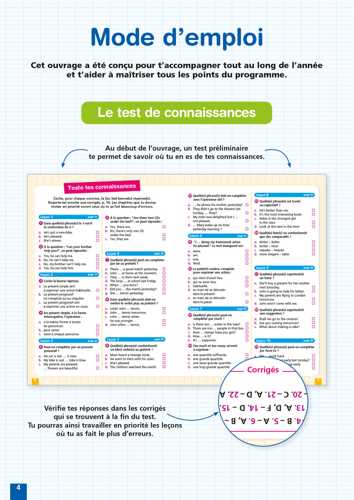 Réussir au collège anglais 5e