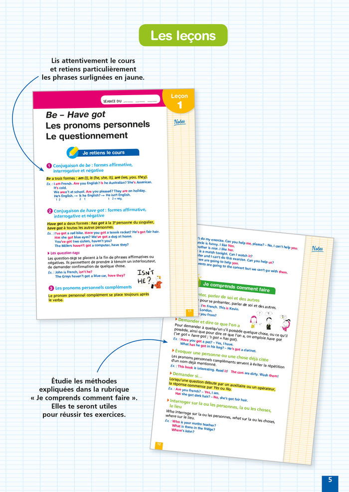 Réussir au collège anglais 5e