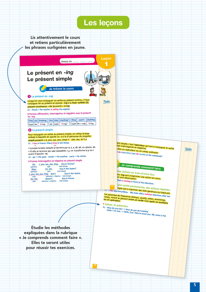 Réussir au collège anglais 4e