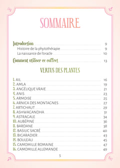 Le coffret des plantes