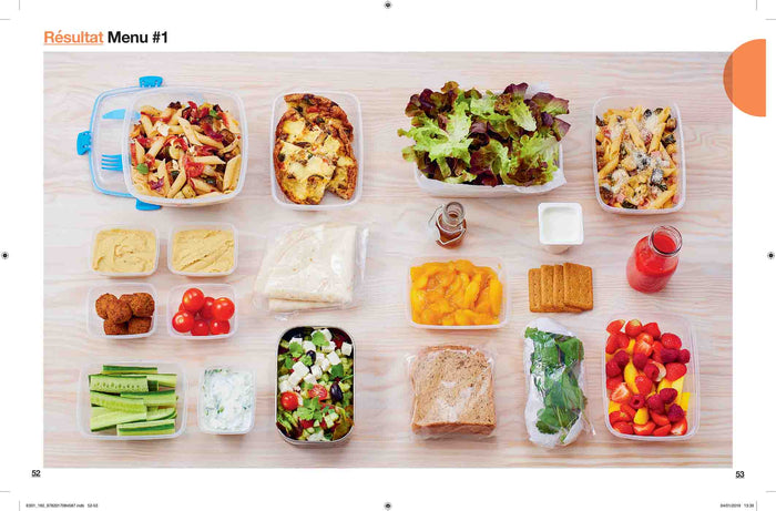 En 1 heure, je cuisine mes lunchs box pour toute la semaine